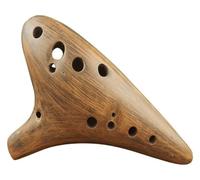 Ocarinas Ocarina de 12 agujeros de tono medio F, Ocarina Retro for tocar profesionalmente, principiantes, bajo, instrumento de Ocarina Clásico