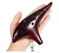 Ocarinas Ocarina de 12 agujeros de tono medio, tono C, instrumento Musical profesional de Ocarina, entrada for principiantes, regalo de cumpleaños for estudiantes adultos Clásico