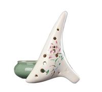 Ocarinas Ocarina de 12 hoyos, tono medio, tono C, Ocarina de entrada, instrumento de juego profesional for adultos principiantes, estudiantes, regalo escolar de cumpleaños Clásico(D)