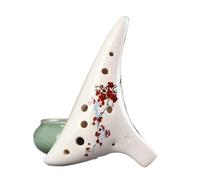 Ocarinas Ocarina de 12 hoyos, tono medio, tono C, Ocarina de entrada, instrumento de juego profesional for adultos principiantes, estudiantes, regalo escolar de cumpleaños Clásico