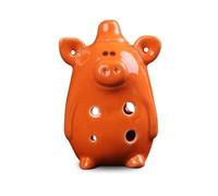 ocarinas Ocarina de 6 agujeros, Mini Ocarina creativa con forma de cerdo for principiantes, regalo escolar de Navidad y cumpleaños for niños Colecciona(Orange)