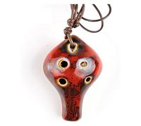 Ocarinas Ocarina de seis agujeros de color, estilo creativo de moda, Ocarina de cerámica de tono medio C for niños principiantes, regalo de cumpleaños for adultos Clásico