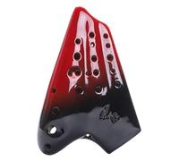 Ocarinas Ocarina de tres tubos de tono medio C Ocarina exquisita de gama alta de 21 agujeros for principiantes instrumento musical profesional regalo de cumpleaños Clásico