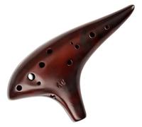ocarinas Ocarina Dolomita irrompible Ocarina Instrumento musical de 12 agujeros Alto C Ocarina Principiante Exquisito instrumento musical Decoración hogareña