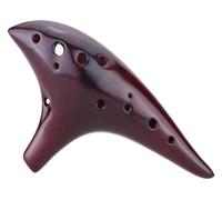 Ocarinas Ocarina Instrumento de 12 orificios Banda sonora Principiantes Ocarina Alto C Ocarina musical duradera for adultos y niños Clásico