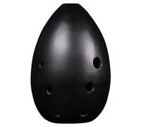 Ocarinas Ocarina Instrumento de viento en forma de pera de ocho agujeros Entrada Xun Entonación Ocarina negra Tallada a mano Instrumento exquisito Ocarina Clásico