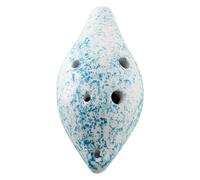 Ocarinas Ocarina Instrumento musical de ocarina hecho a mano de 6 agujeros azul D Ocarina regalo creativo adecuado for principiantes y adultos Clásico