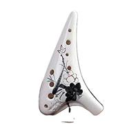 Ocarinas Ocarina Instrumento musical profesional for tocar Ocarina de tono medio C de 12 orificios adecuado for principiantes y adultos Clásico