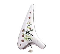 Ocarinas Ocarina Instrumento musical profesional for tocar Ocarina de tono medio C de 12 orificios adecuado for principiantes y adultos Clásico