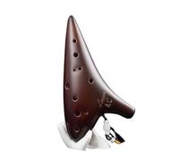Ocarinas Ocarina Ocarina de 12 hoyos Tocar profesional Instrumento musical Iluminación Principiantes for practicar Ocarina étnica Clásico(Brown)