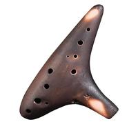 Ocarinas Ocarina Ocarina de cerámica de doce agujeros Alto C Ocarina adecuada for principiantes y adultos for practicar Enviar bolsa de almacenamiento Clásico
