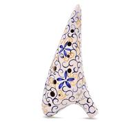 ocarinas Ocarina Ocarina de cerámica sintonizada con CA de 12 orificios adecuada for estudiantes principiantes Ocarina for niños adultos con cordón Decoración hogareña