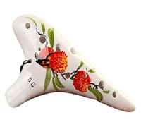 Ocarinas Ocarina Ocarina Ocarina de tono alto de 12 agujeros, instrumento Musical folclórico profesional for tocar Ocarina, adecuado for principiantes Clásico