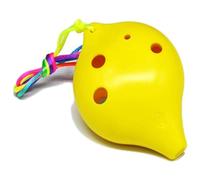 ocarinas Ocarina Plástico 6 Agujeros Ocarina of Time Mini Flauta Hecha a Mano Soprano C Instrumentos Musicales Ocarina Regalos (Color : E) Colecciona(Yellow)