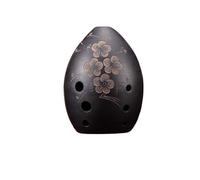 Ocarinas Ocarina Vintage Black Clay 8 Agujeros Instrumento Tallado A Mano Instrumento De Ocarina De Cerámica for Niños Principiantes Ocarina (Color : B) Clásico
