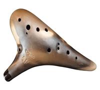 Ocarinas Ocarinas 12 hoyos Alto F Af Profesional for principiantes Ahumado 12 hoyos Autoestudiocarinas Performance Clásico (Color : Brown, Size : 24 * 14 * 5cm)