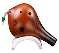 Ocarinas Ocarinas 6 agujeros Ac Alto C Ocarina instrumento for principiantes hecho a mano adecuado for estudiantes músicos Clásico