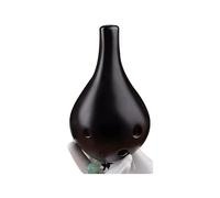 ocarinas Ocarinas Alto C Ac Ocarina de 6 orificios, instrumento for tocar for niños, diseño de ranura con orificio for el dedo portátil, enseñanza for principiantes Colecciona (Color : Brown, Size :