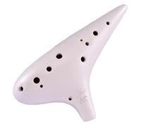 Ocarinas Ocarinas Principiante Ahumado Profesional Hecho A Mano 12 Hoyos Ac Ocarina Instrumento Adecuado for Estudiantes Músicos Clásico(Blue White)