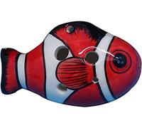 Ocarinas, Principiante for aprender Tweeter de 4 orificios Ocarina pequeña de cerámica, Dibujos animados creativos Instrumentos de viento de entretenimiento en forma de animal marino, Regalo único(9)