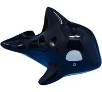 Ocarinas, Principiante for aprender Tweeter de 4 orificios Ocarina pequeña de cerámica, Dibujos animados creativos Instrumentos de viento de entretenimiento en forma de animal marino, Regalo único(3)
