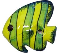 Ocarinas, Principiante for aprender Tweeter de 4 orificios Ocarina pequeña de cerámica, Dibujos animados creativos Instrumentos de viento de entretenimiento en forma de animal marino, Regalo único(2)