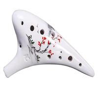 Ocarinas XXZY Ocarina de 12 hoyos Ocarina de tono medio for tocar instrumento musical adecuado for adultos principiantes Ocarina Clásico