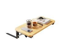 Ocastuted Mesa de Noche | Bandeja Organizadora Plegable Antideslizante para Mesita de Noche - Bandeja Flotante para Escritorio de Cabecera,para Restaurante, Apartamento, Hogar de Alquiler,