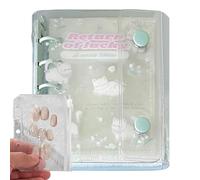 Ocastuted Para Cuaderno,Almacenamiento Para Papelería | Para Cuaderno De Viaje Con Protector Pequeño | Para Niños Niñas Mujeres Hogar Aula Oficina Viaje Excursión Al Aire Libre