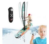 Ocastuted Robo Boats para bañera, Botes de Juguete para el Control Remoto de Juegos de Agua | RC Submarine - con Luces LED, 2,4 GHz navegando para Aventuras al Aire Libre, de Lago Divertida del Patio