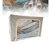 OCAZI Caja De Terapia De Oxígeno para Perros Y Gatos, Caja De Nebulización para Cachorros, Caja Nebulizadora para Gatitos, Incubadora De Vivero De Atomización para Mascotas 100L