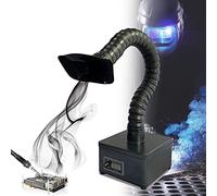 OCAZI Mini Extractor De Humo De Soldadura, Filtros para Extractores De Humo, Absorbente De Humo De Humo, Extractor De Humo De Soldadura De Filtración De 4 Etapas para Estación De Soldadura ESD