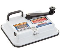 OCB 16971 Top-o-Matic - Máquina para rellenar cigarrillos, cromo, blanco, 17 x 17 x 8 cm