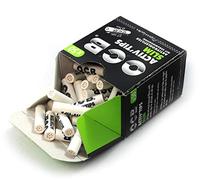 OCB ActivTips Slim - Filtros de carbón activo, 50 unidades, 7 mm, con tapa de cerámica, color plateado, tamaño pequeño