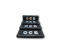 OCB Black Premium Single Regular Mini Rolling Papers Papel de fumar Papeles de cigarrillos Papeles de fumar Paquete de 4 folletos from SUDESH ENTERPRISES