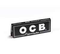 OCB Black Premium Single Regular Mini Rolling Papers Papel de fumar Papeles de cigarrillos Papeles de fumar Paquete de 1 folleto from SUDESH ENTERPRISES
