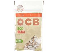 OCB - Boquillas de filtro para cigarrillos (material orgánico, 10 paquetes con 120 unidades, 6 mm)