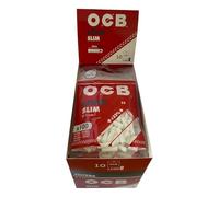 OCB Filtros de cigarrillos largos y finos 100 unidades