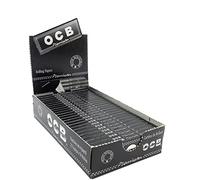 OCB Negro - Papel para liar cigarrillos 1 1/4-25 librillos