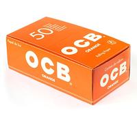 OCB – Papel de liar Orange – Papeles cortos – 50 librillos