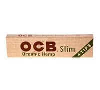 OCB - Papel de liar ultrafino de tamaño King con puntas (32 hojas y puntas)