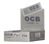 OCB Papel Fumar Ultrafino TAMAÑO Normal X-PERT Pack 25 LIBRITOS X 50 Hojas