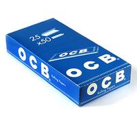 OCB Papel para cigarrillos, 25 librillos, 50 papeles cada uno