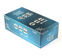 OCB - Papel para liar cigarrillos cortos X-Pert Blu - Caja de 50 librillos