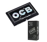 OCB Papeles de enrollar de cigarrillo 25 paquetes Negro