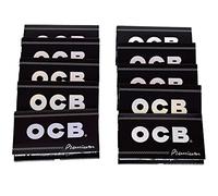 OCB Premium - Lote de 10 libros de papel de liar (1000 hojas)