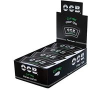 OCB Puntas de filtro curvado, perforadas y cónicas, 1 caja (20 librillos)