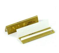OCB Slim Oro, Long Papers, 10 librillos de 32 papeles