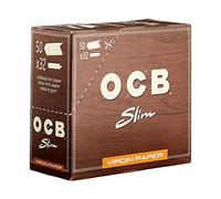 OCB Virgin Slim - Papel de fumar, 50 cajas x 32 hojas