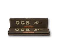 OCB Virgin Unbleached King Size Slim Rolling Papers Papel de fumar Papeles de cigarrillos Papeles de fumar Paquete de 2 folletos from SUDESH ENTERPRISES